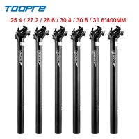 MTB Bicycle Seatpost aluminium alloy Road mountain bike Seat post diameter 25.4/27.2/28.6/30.9/31.6x400mm Bicycle accessories