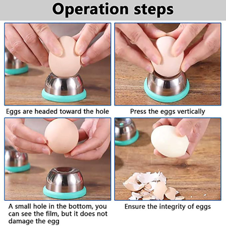 rayua-ไข่เจาะสำหรับไข่ต้มแข็งสแตนเลสไข่-prickers-egg-separator-tool
