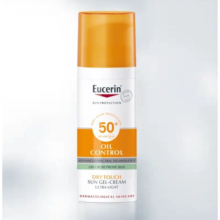 Eucerin Sun Dry Touch Oil Control Face SPF50 + 50ml Lazada