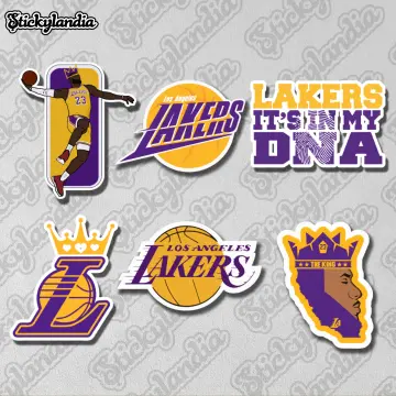 Lakers Lebron James 23 Sticker Basketball Decals NBA Truck Laptop