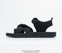 Summer Comfort, Simplicity, Versatile Beach Shoes, Sandals_New_Balance_SD0203 series, lightweight double Velcro sandals, fashionable patchwork versatile college style slippers, comfortable mens and womens anti-skid sandals