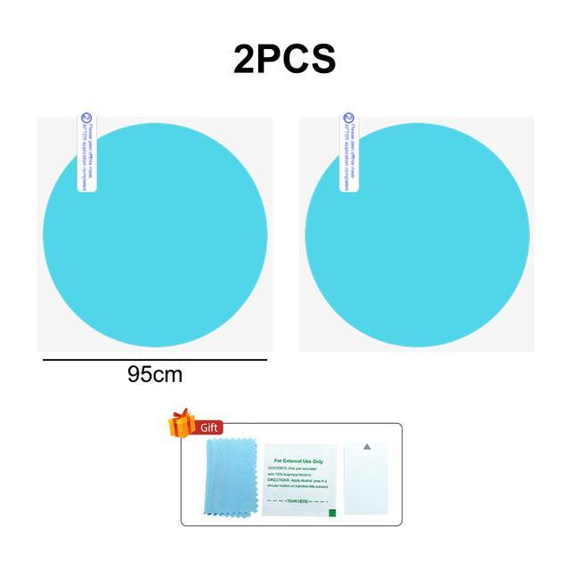 รถหรูหราฟิล์มกันฝนกระจกมองหลังป้องกันหมอกกันน้ำสติกเกอร์ป้องกันสายตาล้างปลอดภัยขับรถหน้าต่างฟิล์มอุปกรณ์รถยนต์