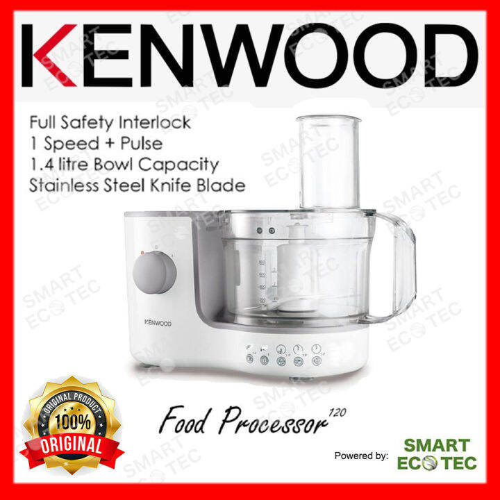 Kenwood Food Processor FP120 (White) 100 Original Brand NEW set Lazada