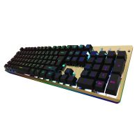 NUBWO Keyboard USB (NK-45) MAJESTIC Gold