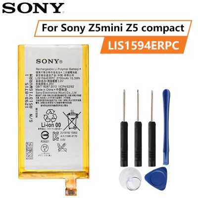 แบตเตอรี่แท้ SONY Xperia Z5 Mini E5823 Z5 Compact LIS1594ERPC 2700MAh แถมชุดไขควง