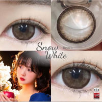 คอนแทคเลนส์?Snow White? Brown/Gray (Lovelylens) ขนาดบิ๊กอาย? ❤