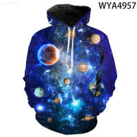 New Hoodies Colorful Universe Starry Sky 3D Printed Men Women Children Streetwear Pullover Long Sleeve Sweatshirt Boy Girl Kids Coattrend