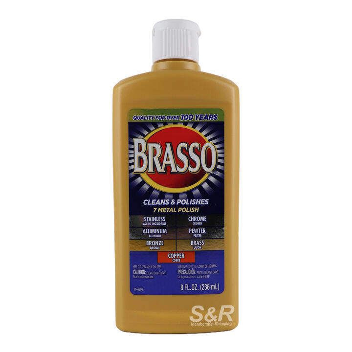 Brasso Metal Polish 236mL Lazada PH