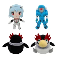 ของเล่นตุ๊กตาข้ามพรมแดน rei plush ตุ๊กตาอายาเมะ ตุ๊กตายัดนุ่นรอบๆ Neon Genesis Evangelion