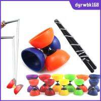 DYRWBK168 เครื่องหนังแท้ Diabolo จีน รูปร่างของชาม นุ่มนุ่มๆ ของเล่น diabolo การสร้างร่างกาย หนาขึ้น โยโย่จีน เด็กสำหรับเด็ก