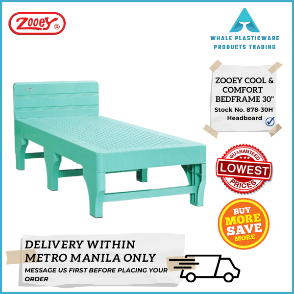 Zooey Cool and Comfort Bed Frame 30" Headboard Lazada PH