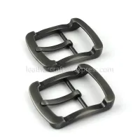 1pcs Metal Brushed Belt Buckle Men Center Bar Single Pin Buckle Fit for 37-39mm Belt Leather Craft Accessory Belts