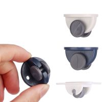 4pcs Universal Self-adhesive Swivel Casters Furniture Wheel Pulley Storage Box Sliding Rollers Easy Move No Noise No Scratches Furniture Protectors Re