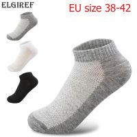 1 Pair Breathable Men 39;s Socks Short Ankle Socks Men Solid Mesh High Quality Male Boat Socks HOT SALE 2021 Hot Men Socks Meia