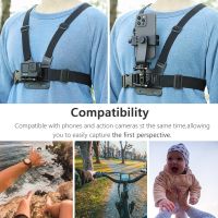 ‘；【- Vamson Chest Strap Rotate Phone Mount For  Smart Phone Belt Body Harness Holder For Gopro Hero 10 9 8 Insta360 Dji Camera