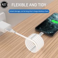 Fast Charge 2.4A Magic Rope Magnetic Data Cable for iPhone Xiaomi Samsung Automatically Retractable Micro USB Type C Phone Cable