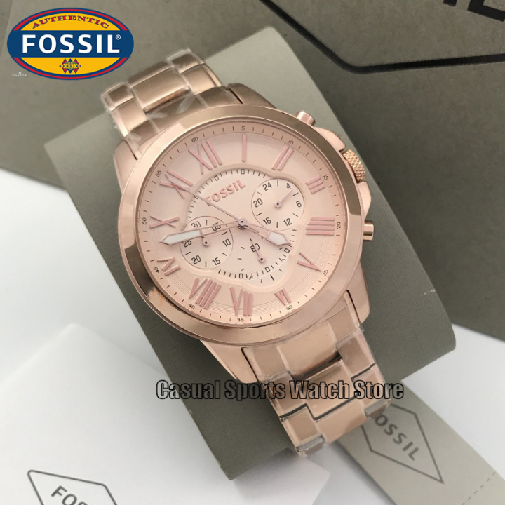 fossil watch ladies waterproof