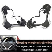 New Bluetooth Audio Stee Wheel Switch Fit For Toyota Yaris Vios 2013-2016 84250-0D120 84250-0D120-E0 Car Essories