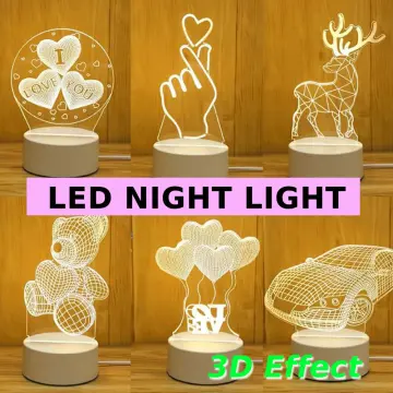 3d Led Night Light - Best Price in Singapore - Oct 2023