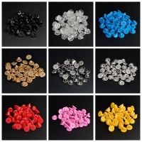 30pcs/set 9 color Metal Rubber Pin back Tray Base Back Brooch Badges Accessories Claspa for DIY Jewelry Making