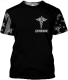 Personal Name Nurse Uniform Emergency Medical Technician T-shirt Customized Name {Interesting 】
