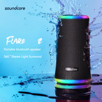 Anker Soundcore Flare 2ลำโพงบลูทูธไร้สายลำโพงเสียงรอบทิศทาง3d บลูทูธแบบพกพากันน้ำใช้ในบ้าน