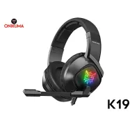 1 year warranty Onikuma k19 RGB ชุดหูฟังเล่นเกมสําหรับ pc/มือถือ/ps 4/xbox/nintendo