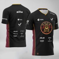 CSGO เครื่องแบบทีม E-Sports เสื้อยืดเกมแฟนเสื้อยืดกำหนดชื่อเองเสื้อยืดแขนเสื้อ