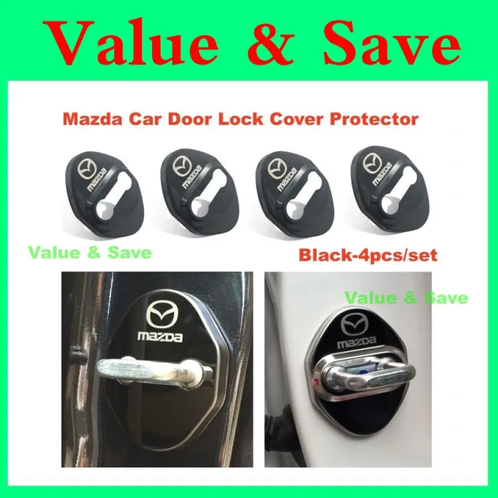 MAZDA Car Door Lock Protection Cover Door Latch CX3 CX5 CX8 CX9 CX30