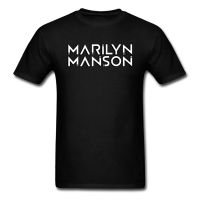 New Listing Marilyn Manson Subtitle T Shirt  Print O-Neck Pure Cotton Youth T-Shirt Text Slim Fit Tee Shirt Men Top Quality 69TK