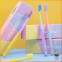 TOP สีพาสเทล แปรงสีฟัน  สไตล์ญี่ปุ่น สวย น่ารัก น่าใช้  พร้อมส่ง ราคาต่อ ชิ้น  Ice cream toothbrush