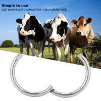 Bull Cow Nose Ring เหล็กหนีบจมูกวัว ฟาร์มปศุสัตว์ อุปกรณ์สัตวแพทย์ 100mm