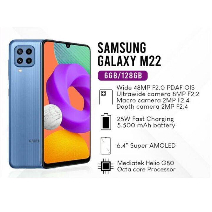 samsung galaxy m22 6 128