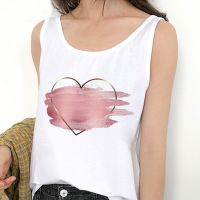 ♛ Print Ladies Camisole Tee TShirt Female Loose Sleeveless