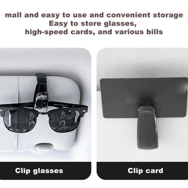 sunglass-clip-for-car-visor-car-glasses-holder-sunglasses-clip-eyeglass-mount-protective-sturdy-stable-sunglass-visor-clip-for-ticket-sunglasses-card-latest