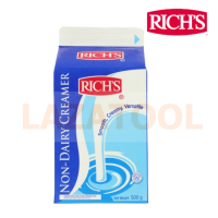 RICHS วิปปิ้งครีม สูตรเข้มข้น 454 g ริชส์  Rich non-dairy creamer 454 g  วิป ทอปปิ้ง วิปปิ้ง ริชส์ นอนแดรี่ ครีมเมอร์