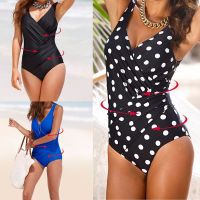 OKDEALS ชุดว่ายน้ำ Monokini ชุดว่ายน้ำบิกินี่ผู้หญิงชุดว่ายน้ำบุนวมสำหรับฤดูร้อน