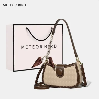 Meteor BIRD กระเป๋าสะพายไหล่ สะพายข้าง ใต้วงแขน ขนาดเล็ก พรีเมี่ยม แฟชั่นสําหรับสตรี