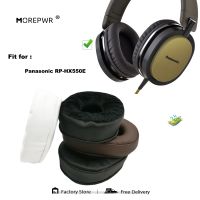 ∋✹㍿ Replacement Ear Pads for Panasonic RP-HX550E RP HX-550E Headset Parts Leather Cushion Velvet Earmuff Earphone Sleeve Cover