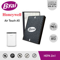 แผ่นกรองอากาศ สำหรับ เครื่องฟอกอากาศ Honeywell รุ่น Air Touch A5 ใช้แทนไส้กรองรุ่น HCMF25M0012 ของเครื่อง HAC25M1201W