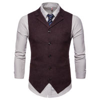 Vest Men Suit Business Vest Mens Casual Waistcoat Formal Suit Gilet Vest Slim England Style Waistcoat Men Wedding Clothing