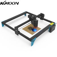 KKmoon LC400 PRO 50วัตต์ La-Ser แกะสลัก DIY La-Ser เครื่องแกะสลักคงที่โฟกัส La-Ser ตัด Ter กับ400X400มิลลิเมตรพื้นที่แกะสลักแม่นยำ ± 0.01มิลลิเมตรแกะสลักสำหรับโลหะเซรามิกไม้อะคริลิคหนังพลาสติกกระดาษไม้ไผ่