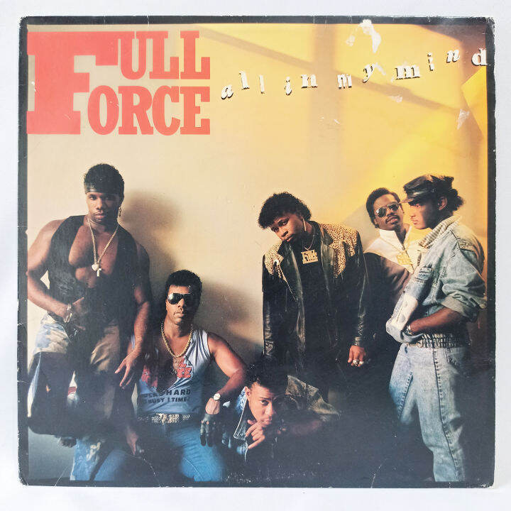 Full Force ‎- All In My Mind - Vinyl Record Plaka LP 12" Single Funk ...