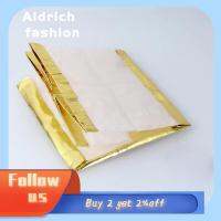 ALDRICH แฟชั่น5ชิ้นกระดาษโคมไฟกระดาษจีนกันน้ำย่อยสลายได้ตามธรรมชาติโคมไฟลอยน้ำแบบพกพาขอบทองแบบพกพากล่องงานแต่งงาน