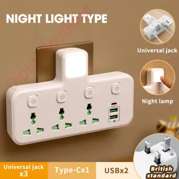 Connector Plug Power Plug Switch Socket Dual USB Wireless, 44% OFF