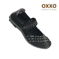 OXXO รองเท้าผ้าใบ ยางยืด เพื่อสุขภาพ รองเท้าผ้าใบผญ รองเท้า แฟชั่น ญ รองเท้าผ้าใบใส่ทำงาน Elastic shoes น้ำหนักเบา 2A7052