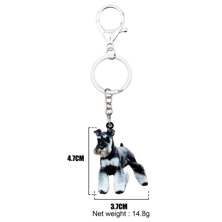 yf-bonsny-acrylic-cute-schnauzer-dog-key-chain-keychains-holder-rings-animal-jewelry-for-women-girl-bag-car-pendant-gift-charms-hot