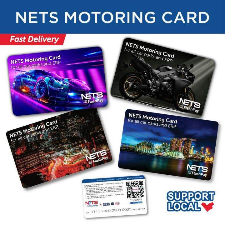 NETS Motoring Cards Assorted Designs Lazada Singapore