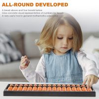 Plastic Abacus Arithmetic Abacus Kids Calculation Tool 17 digits