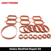 ♝ 20PCS Car Rubber Intake Inlet Manifold Seal Gasket Repair Kit For BMW E87 E46 E90 E91 E92 E93 E39 M57 1161779019813547792098